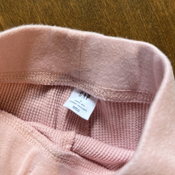 Baby Gap Pink 2T Waffle Joggers - Picture 3 of 3